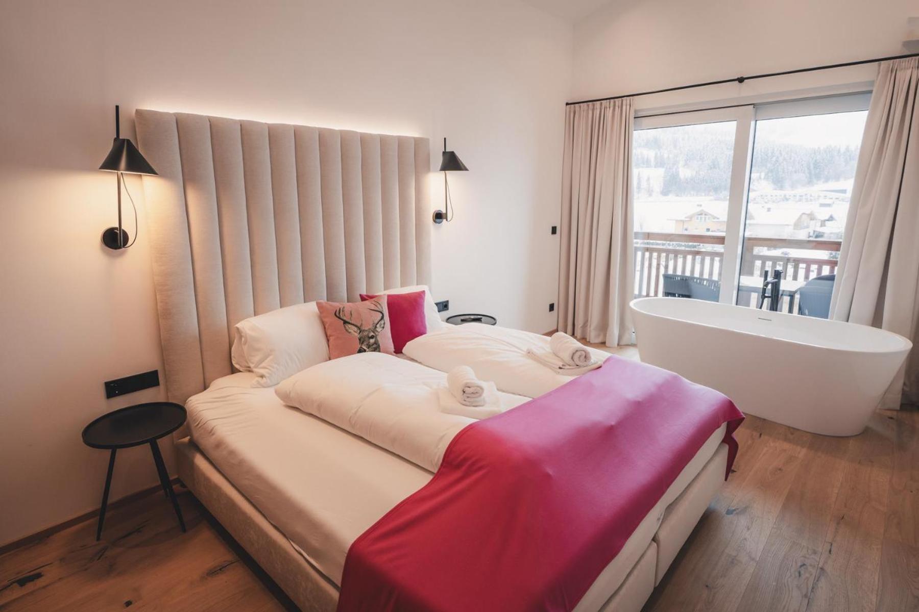 אלטנמרקט אים פונגאו Ferienwelt Kesselgrub Hotel In Altenmarkt-Zauchensee חדר תמונה